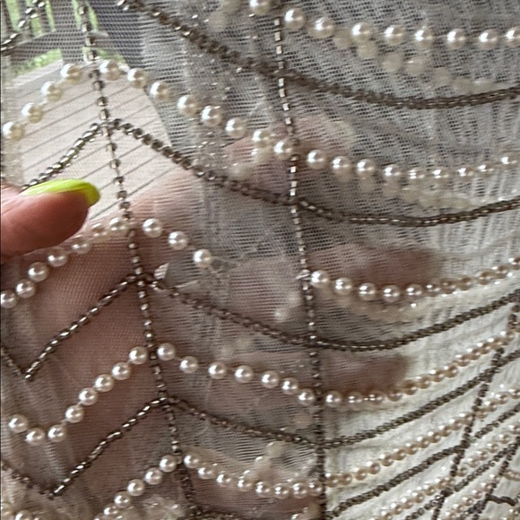 Urban Outfitters Sheer Beaded Dress - Picture 8 of 8